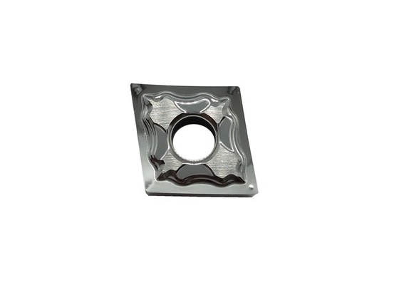 Zilveren CNMG-Carbidetussenvoegsels, het Tussenvoegsel van cnmg120404-TK CNMG voor Aluminium