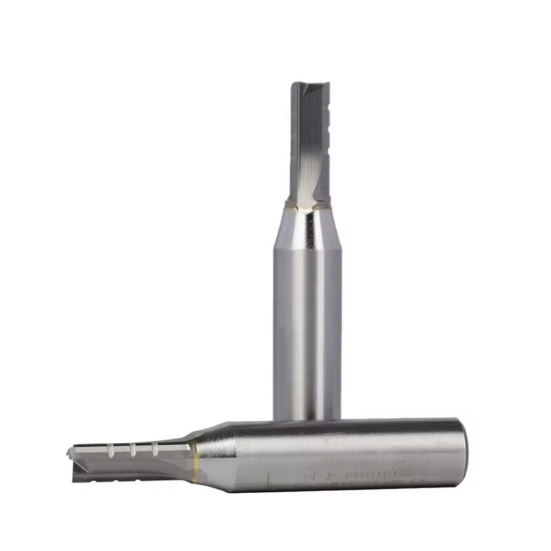 Solide Carbide TCT Bit Drie Fluiten Rechte Frees Frees voor Hout, CNC router bit