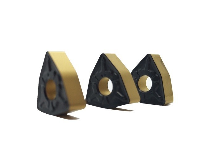 CVD-Deklaagcnc de Dubbele Kleur van wnmg080412-TM van Carbidetussenvoegsels