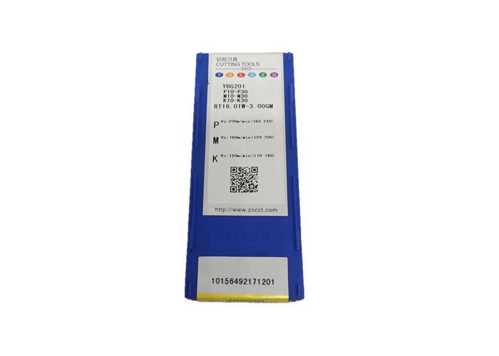 Scherp Hulpmiddelcarbide dat de Types van Tussenvoegselsrt16.01w-2.00gm YBG201 Verscheidenheid inpast