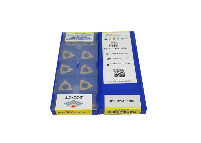 Scherp Hulpmiddelcarbide dat de Types van Tussenvoegselsrt16.01w-2.00gm YBG201 Verscheidenheid inpast